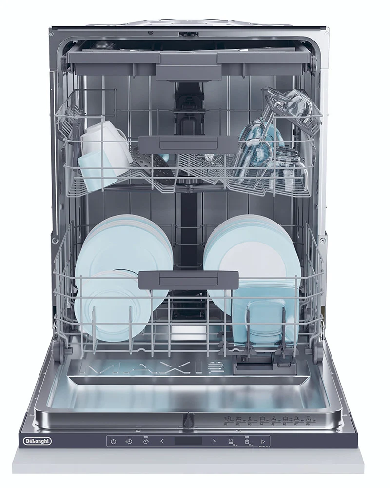 De'Longhi Lavastoviglie L6NP83D-SH a Scomparsa Totale 15 Coperti Classe C 44 dB