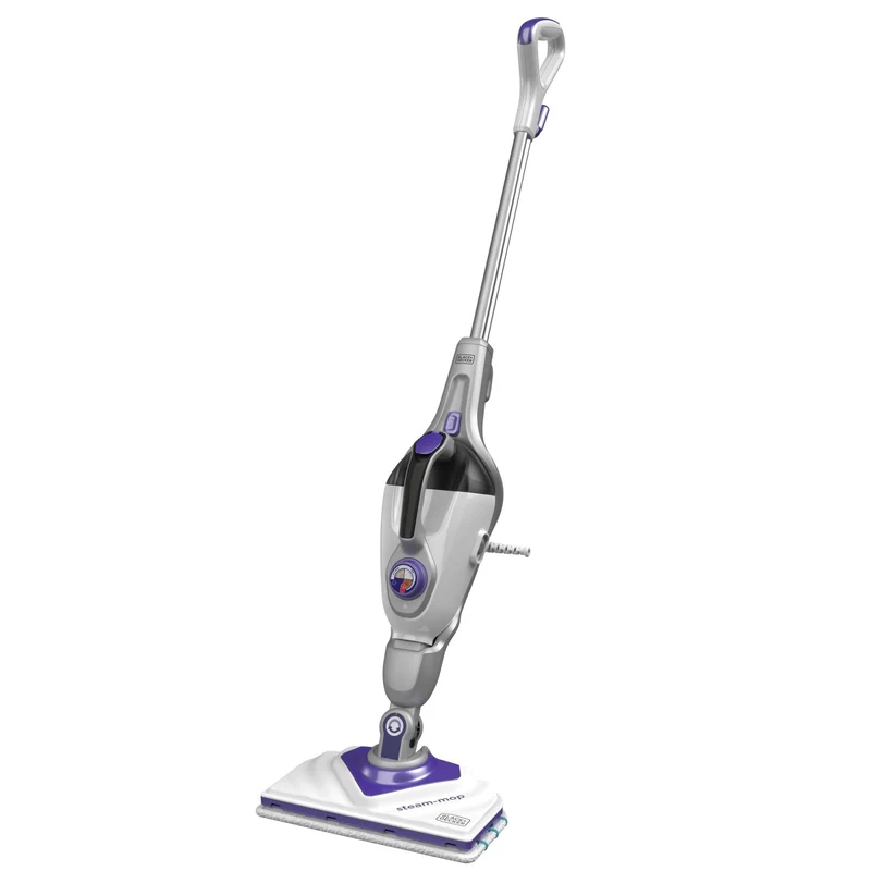 BLACK+DECKER Scopa a Vapore 1600W BHSM1615DSM-QS con Guanto Pulizia