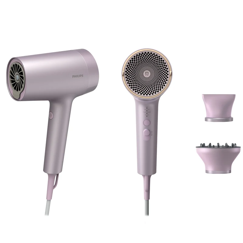 Philips Asciugacapelli Serie 7000 BHD723/10 Lillà 1800W Tecnologia ThermoShield