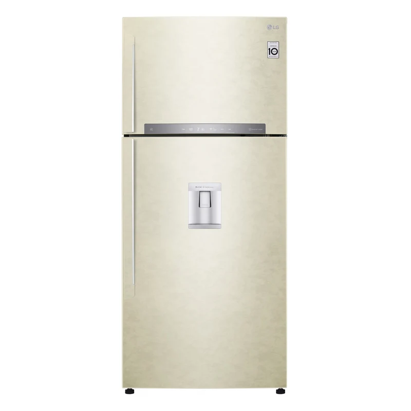 LG GTF744SEPED Frigorifero doppia porta Sabbia Wi-Fi