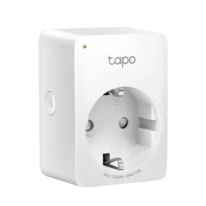 TP-Link Tapo P100 Presa Intelligente Wi-Fi 2300W Bianca Controllo Remoto Smartphone