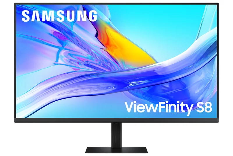 Samsung S80UD Monitor PC 37" 4K Ultra HD LCD Nero, Tempo Risposta 5ms, Angolo 178°