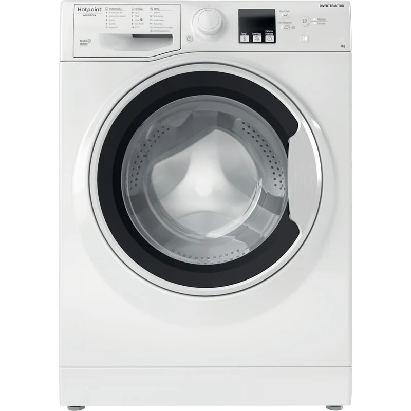 Hotpoint Ariston Lavatrice 6kg RSSF 624 W IT N Carica Frontale 1200 Giri Classe C