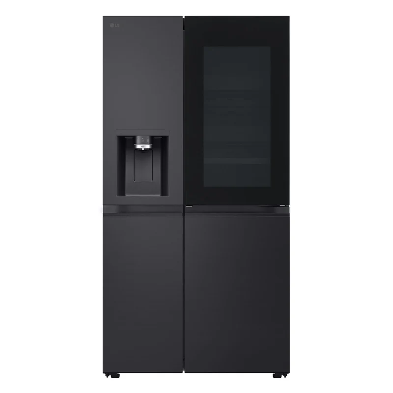 LG GSXE91EVAD Frigorifero Side-by-Side InstaView Door-in-Door 628L Wi-Fi Nero