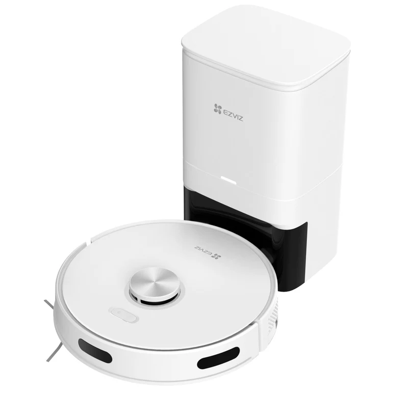 EZVIZ RE5 PLUS Base Svuota Polvere Automatica 4L Bianca per 90 Giorni