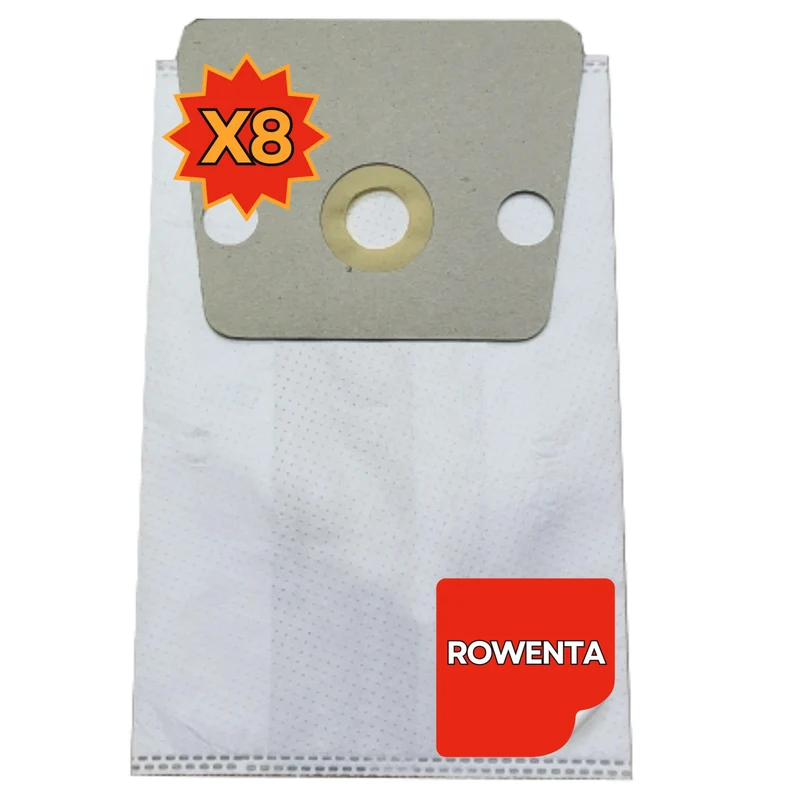 Elettrocasa Sacchetti Aspirapolvere RW 14 per Rowenta, 8 pezzi, TNT