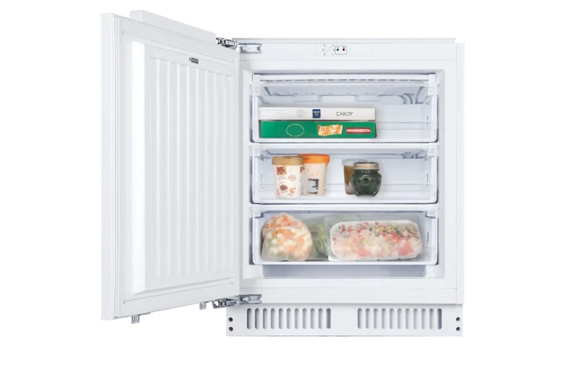 Candy CUS68EW Congelatore Verticale da Incasso 95 L Bianco Classe E 3 Cassetti