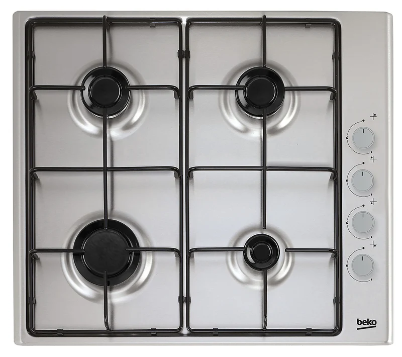 Beko HIGG641C3SX Piano Cottura Gas 4 Fornelli da Incasso 60cm Acciaio Inox