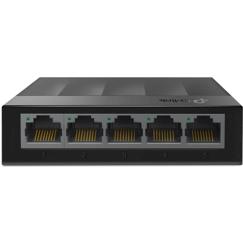 TP-Link LS1005G Switch di Rete 5 Porte Gigabit Ethernet 10/100/1000 Mbps Nero Desktop