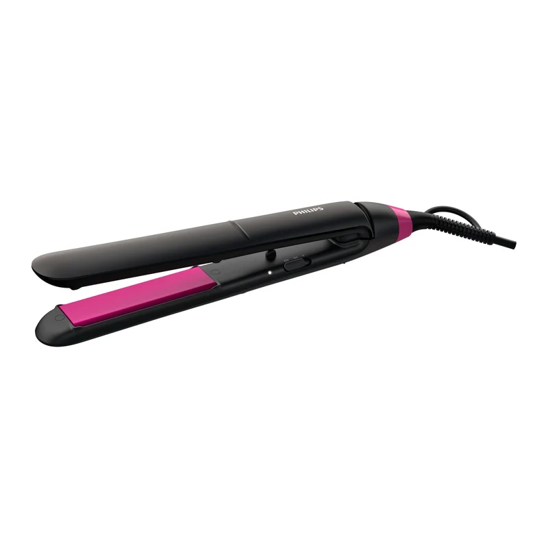 Philips BHS375/00 Piastra per Capelli Ceramica e Cheratina 2 Temperature Nero Rosa