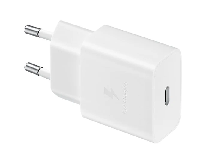Samsung EP-T1510 Caricabatterie Universale USB-C 15W Ricarica Rapida Bianco