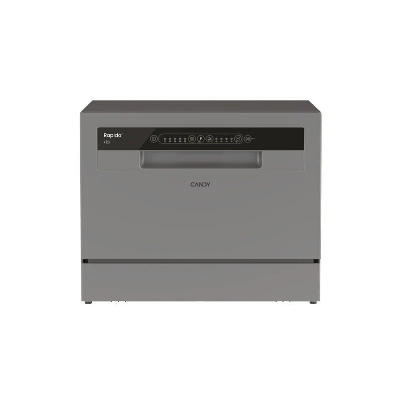 Candy RapidÓ CP 6E51LS Lavastoviglie Compatta 45cm 6 Coperti Classe E Acciaio Inox