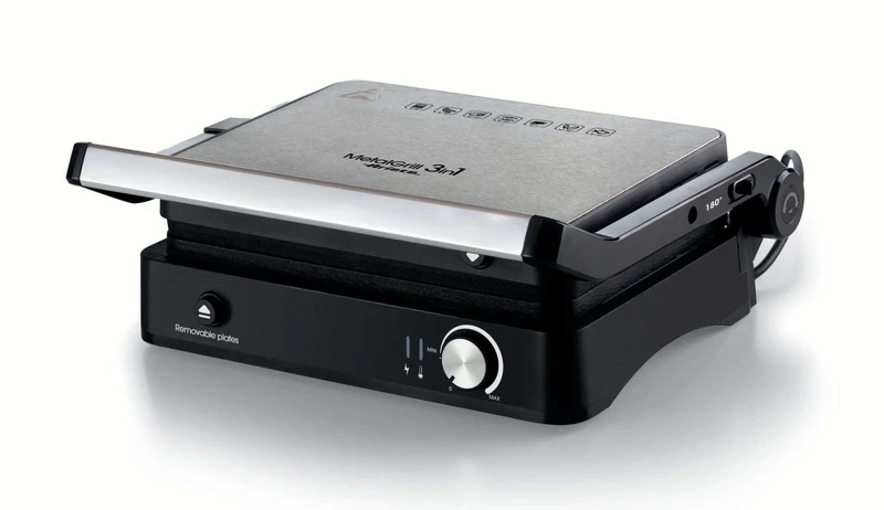 Ariete MetalGrill 3in1 1934 Griglia Elettrica 2000W 3 Modalità Piastre Rimovibili