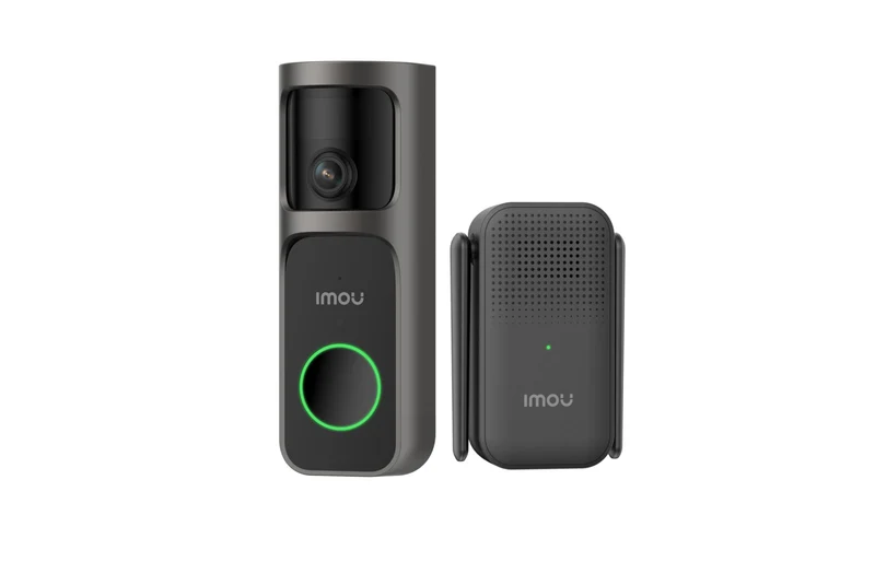 Imou Kit Videocitofono 3S DB-3EP-4M0W-DS3 Batteria 2.5K 4MP Lente Fisheye + Cicalino Wireless