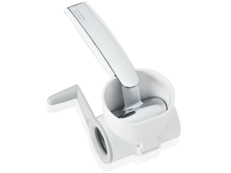 Leifheit ComfortLine Grattugia Formaggio Acciaio Inox e Plastica per Destri e Mancini
