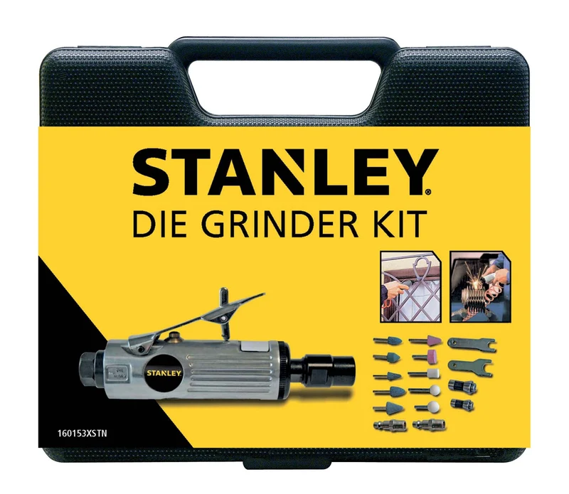 STANLEY Smerigliatrice Pneumatica Dritta 160153XSTN 2 mandrini 10 mole 1/4