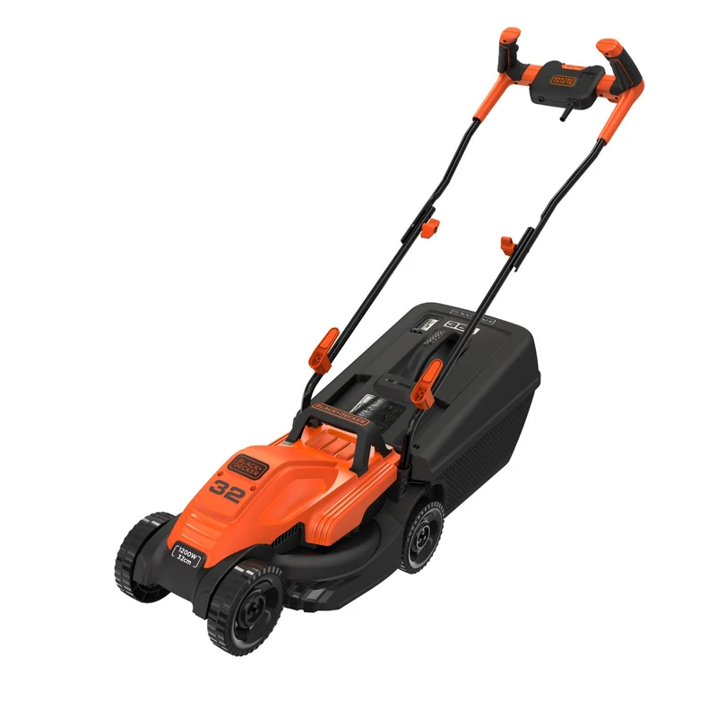 Black & Decker Tagliaerba Elettrico 1200W 32cm BEMW451BH-QS Manico Ergonomico