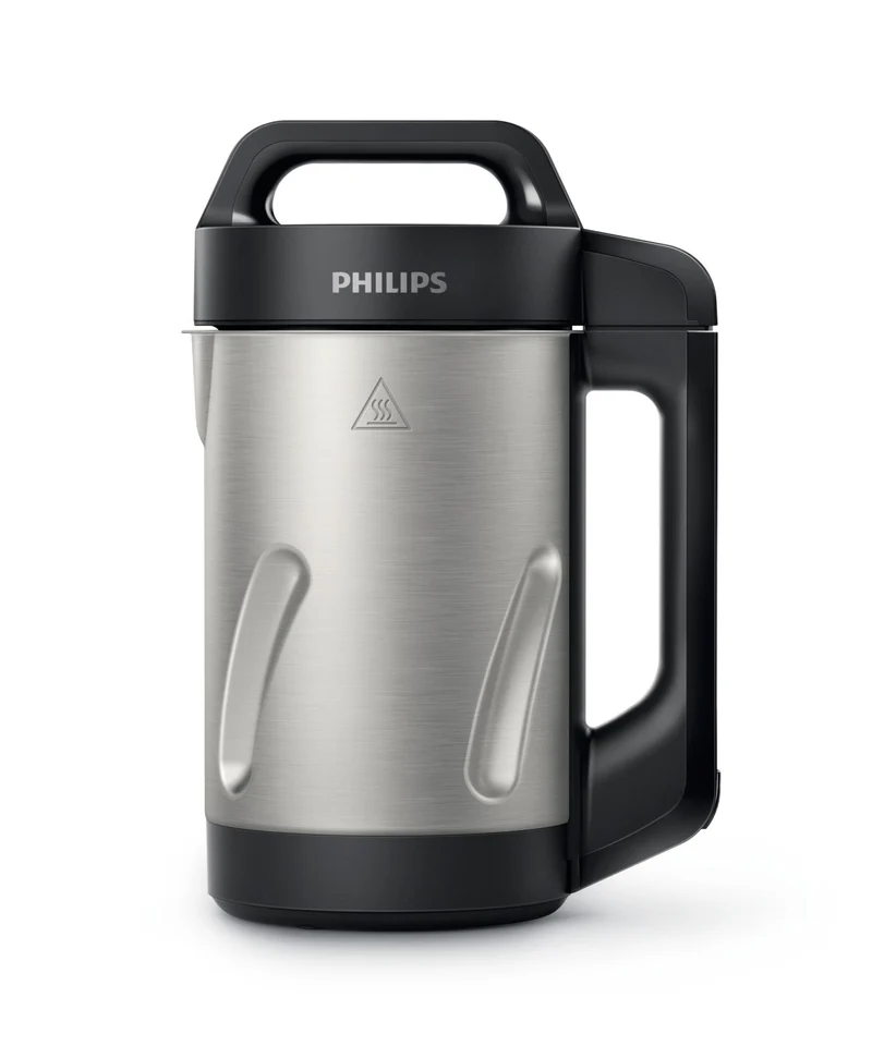 Philips Soup Maker Viva Collection HR2203/80 1,2 L 1000 W 5 Programmi Nero/Argento