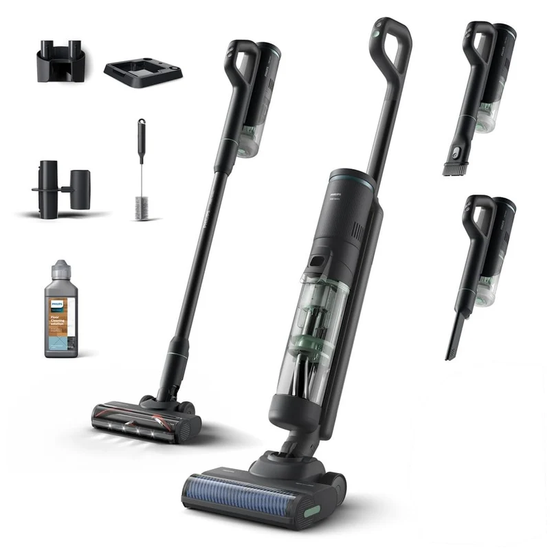 Philips Lavapavimenti AquaTrio XW7263/11 Serie 7000 3 in 1 Wet & Dry Cordless