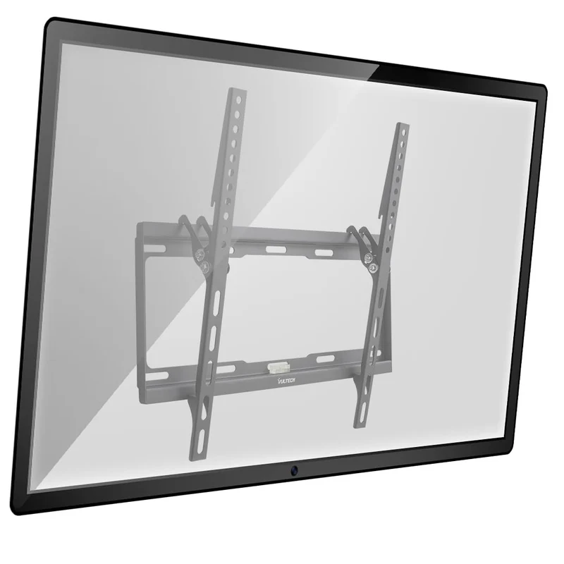 Value Staffa TV da Parete 32-55 Pollici VESA 400x400 Max 35 kg Nero