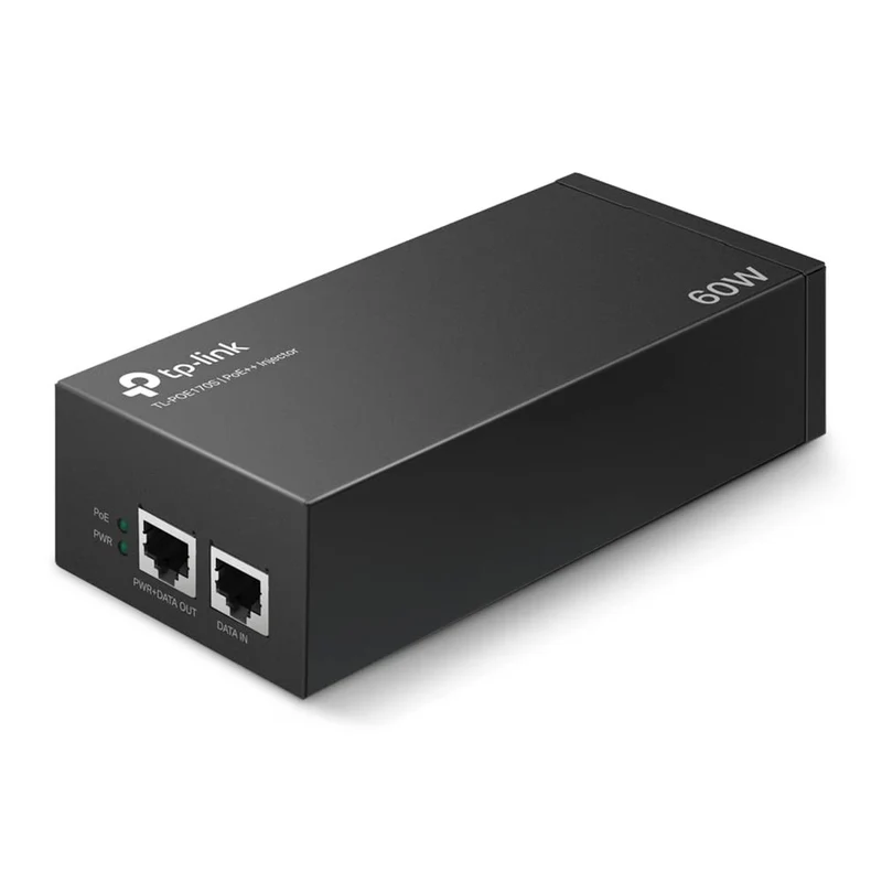 TP-Link TL-POE170S Iniettore PoE++ Gigabit 60W IEEE 802.3af/at/bt 10/100/1000 Mbps Custodia in Metallo