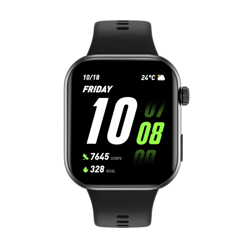 HONOR Choice Watch 2i Smartwatch AMOLED 1.85'' Chiamate Bluetooth 109 Modalità Sportive IP68 Nero