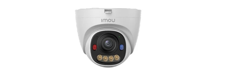 Imou Telecamera IP PoE Dome da Esterno IPC-PS8D-5V0 5MP 3K Full-Color ONVIF 2.8mm IP67 con Audio Bidirezionale