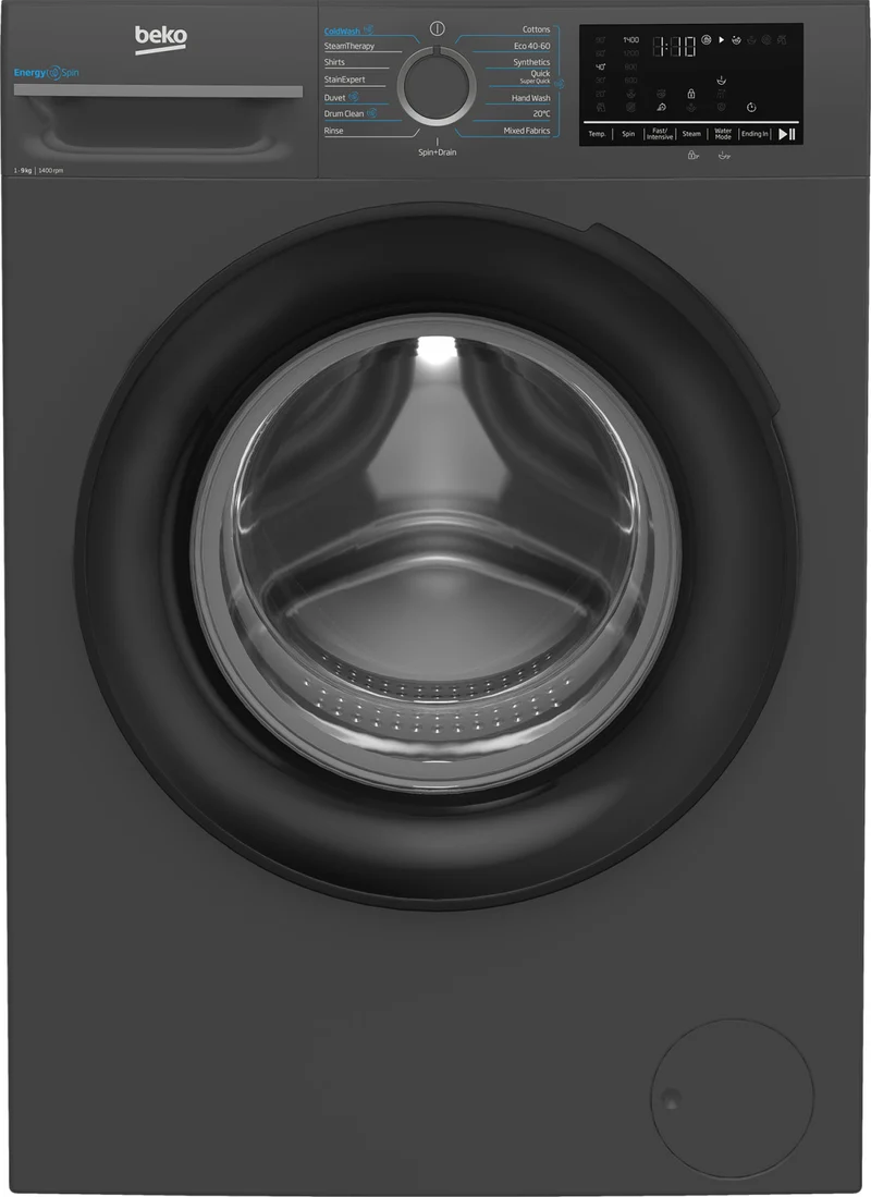 Beko B300 BMEUWT41241M Lavatrice 12kg Carica Frontale 1400 Giri Classe A Antracite