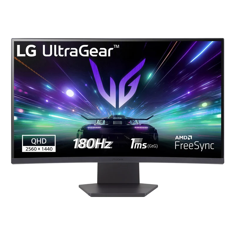 LG UltraGear 27GS60QN Monitor Gaming 27" Quad HD Curvo 180Hz 1ms HDR10 FreeSync