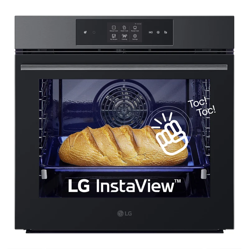 LG InstaView Forno a Vapore 76L A++ Wi-Fi WSED7665B Elettrico da Incasso