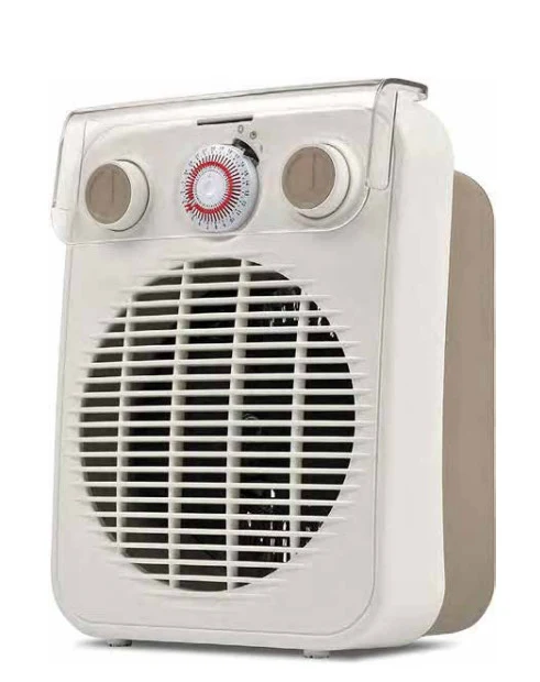 Ardes AR4F10TI Riscaldatore Elettrico Ventilatore 2000W Bianco Portatile con Timer