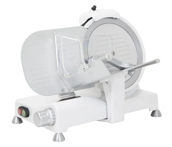 RGV Affettatrice Elettrica Luxury 25 Bianca Alluminio Lama 25cm 140W