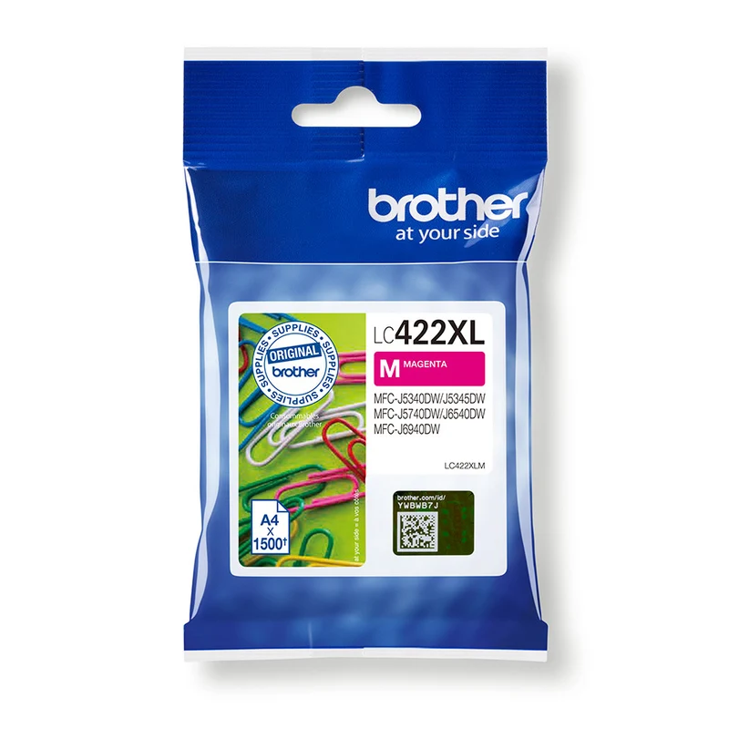 Brother LC422XLM Cartuccia d'Inchiostro Originale XL Magenta per MFC-J5340DW
