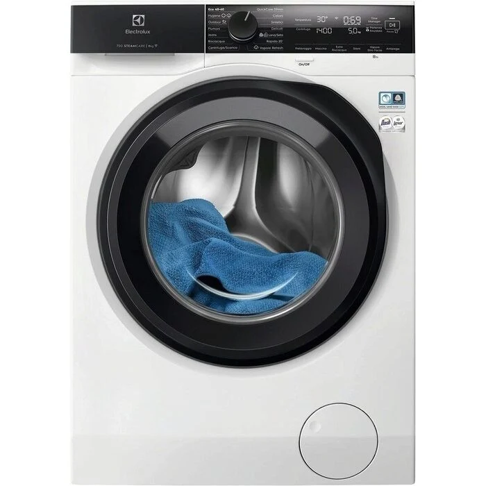 Electrolux EW7F49GY Lavatrice 9 kg Caricamento Frontale Bianca Classe A