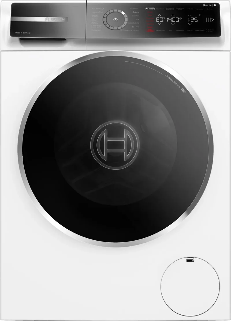 Bosch Serie 8 WGB24402IT Lavatrice 9 kg 1400 Giri/min Bianco Caricamento Frontale