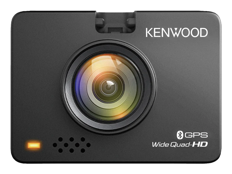 Kenwood DRV-A510W Dashcam 2K Ultra HD Wi-Fi GPS Schermo 2" Nero per Auto