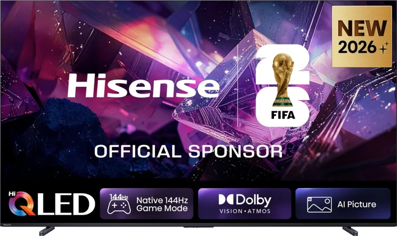 Hisense Smart TV QLED 100" 4K UHD 100E7S PRO 144Hz VIDAA HDR Dolby Vision