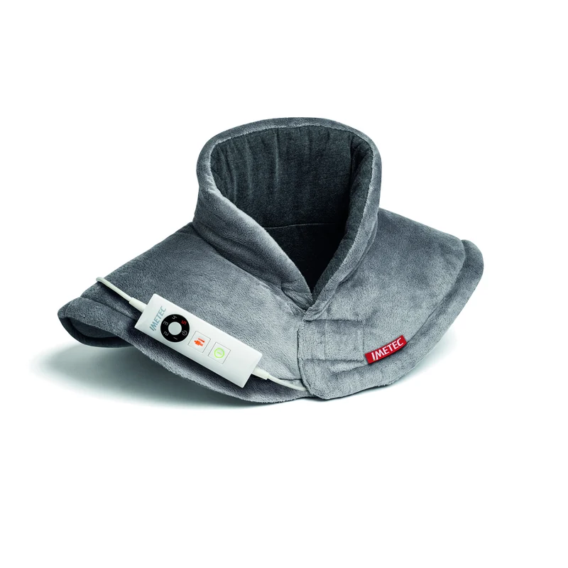 Imetec Termoforo Cervicale e Spalle Intellisense 16787 Grigio 52x47cm 5 Temperature