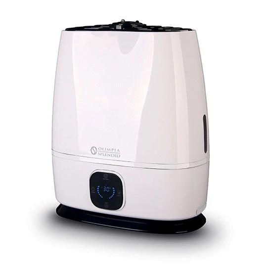 Olimpia Splendid LIMPIA 6 Umidificatore Ultrasonico 6L 330ml/h 50m² Nero e Bianco