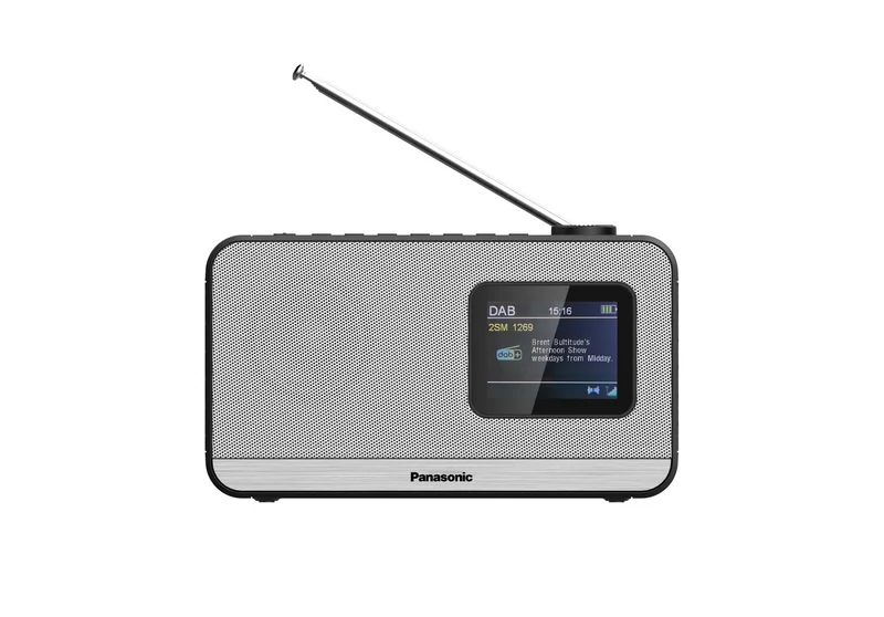 Panasonic RF-D15 Radio Portatile DAB+ FM Bluetooth Nero Display LCD