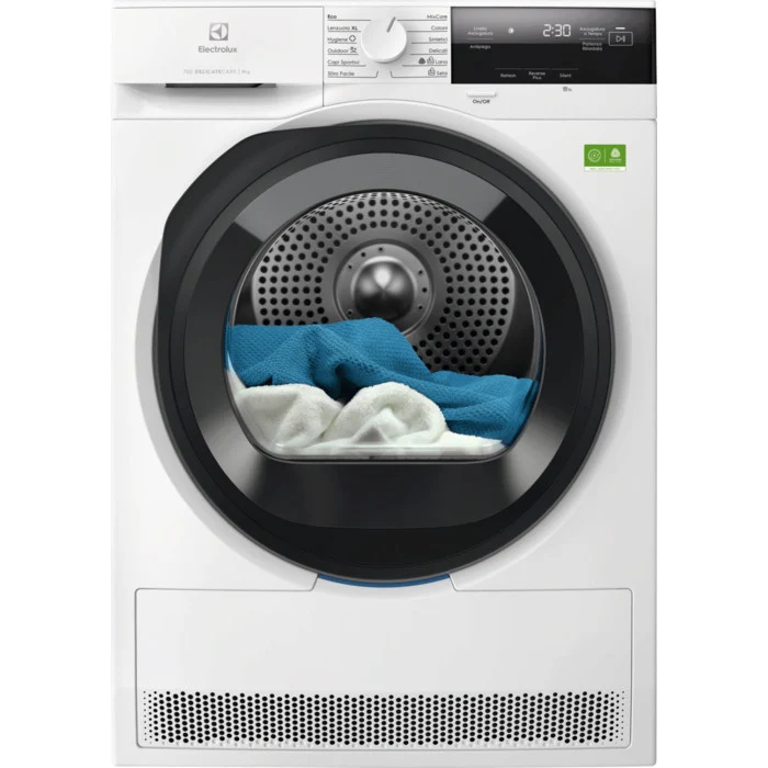 Electrolux EW7H39B Asciugatrice 9 Kg Pompa di Calore Libera Installazione Bianco
