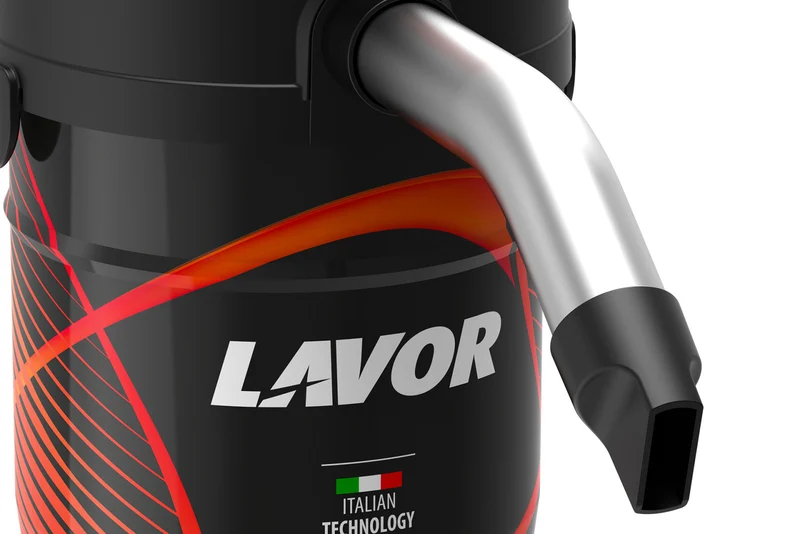 Lavor Ashley 4.0 Aspiracenere 500W con Fusto 4L per Camino Stufa Barbecue