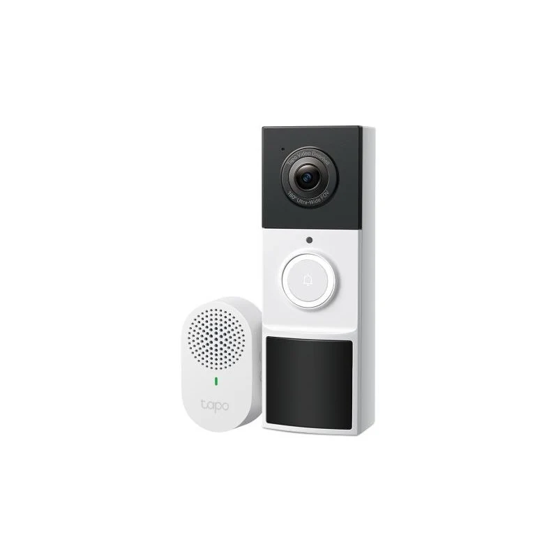TP-Link Tapo Videocampanello Smart a Batteria D20 2K 160° IP65 5200mAh