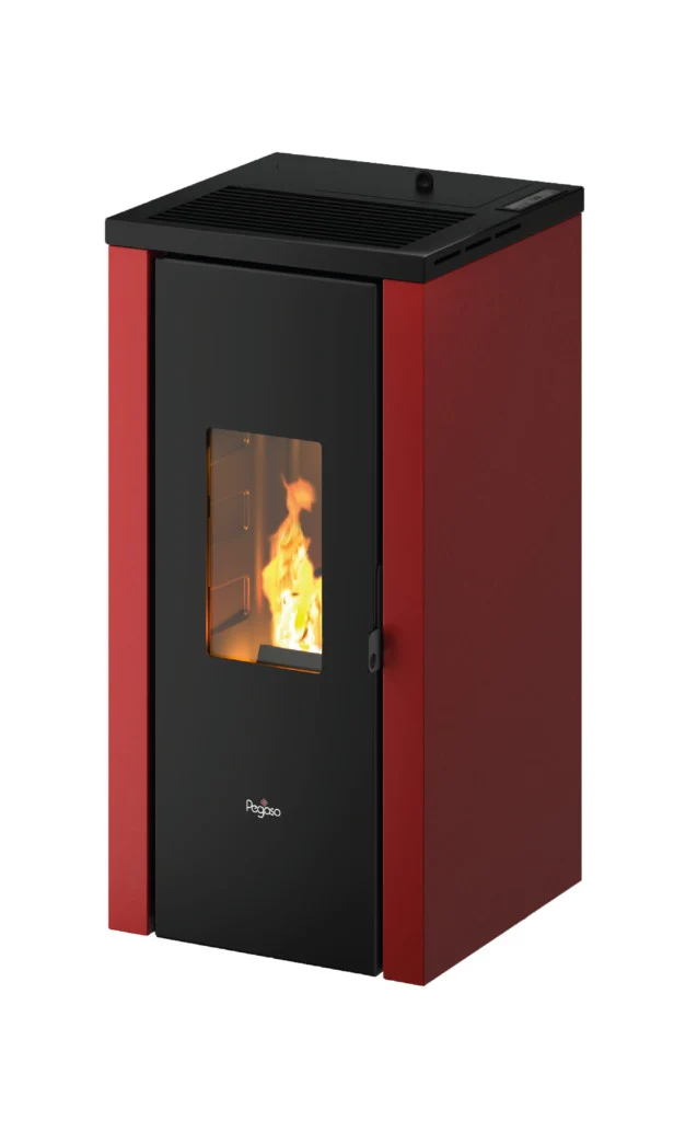 Pegaso Stufa a Pellet VERA 7 UP T2 7024042 Rosso