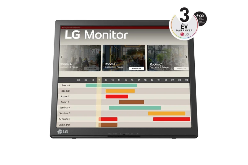 LG Monitor Touchscreen 17" 1280x1024 SXGA 75Hz Nero 17BR30T-B.AWM