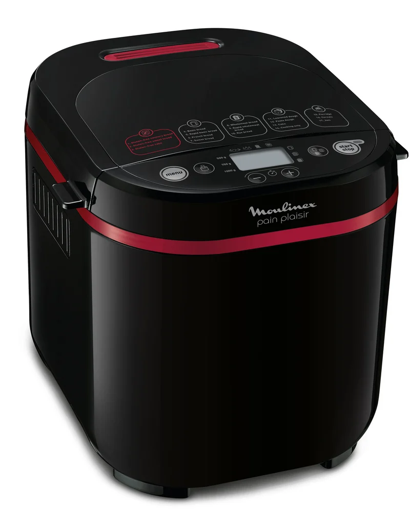 Moulinex Macchina del Pane Pain Plaisir OW2208 Nero 1kg 17 Programmi