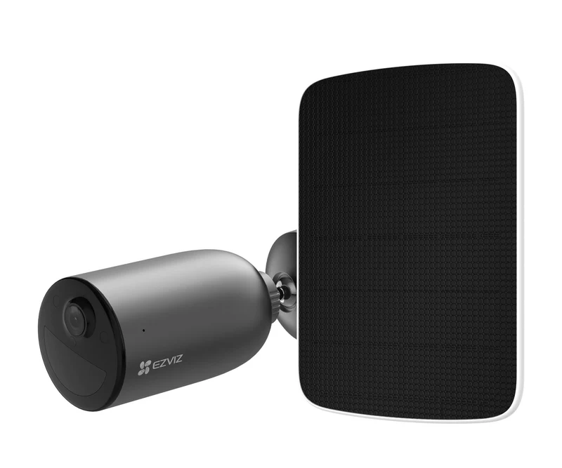 Ezviz EB3 Telecamera IP Esterna Wireless 3MP Visione Notturna IP65 Batteria Nero