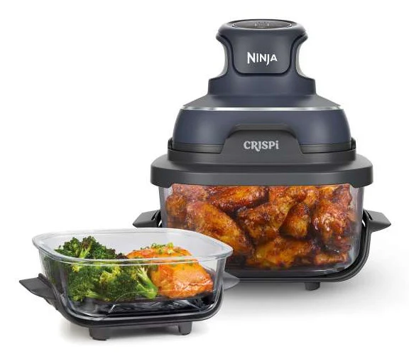 Ninja CRISPi Friggitrice ad Aria 3.8L 1700W Blu Grigio FN101EUGY