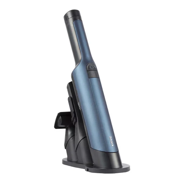 Shark WandVac 2.0 WV270EU Aspirabriciole Senza Filo Portatile, 160W, Autonomia 15 min, Filtro HEPA Lavabile, Base di Ricarica, Blu