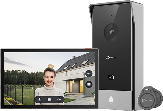 EZVIZ HP5 Videocitofono Wi-Fi con Display 7 Pollici e Visione Notturna
